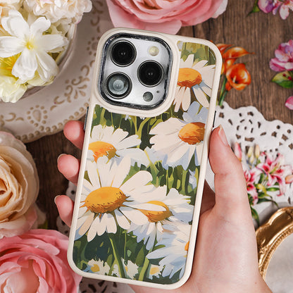 Golden Flower Mystery Bloom Sticker Sheet - 4 Pcs