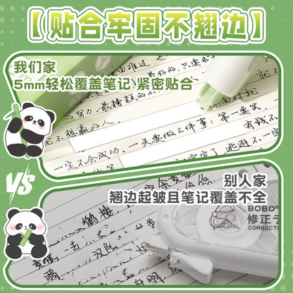 Panda Theme Correction Tape - 4 Pcs