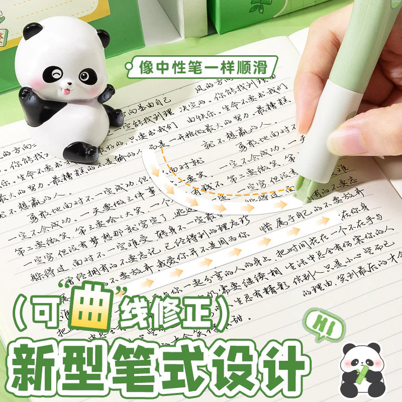 Panda Theme Correction Tape - 4 Pcs