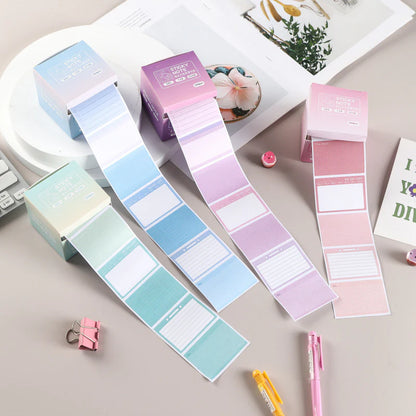 Gradient Sticky Roll Box - 256 Pcs