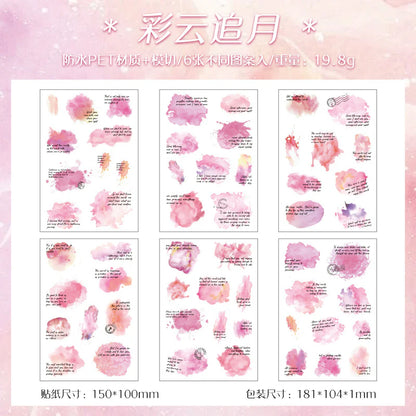 Colorful Flower Stickers