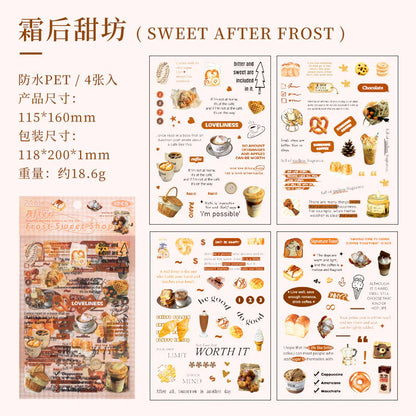 Message & Items Sticker Sheet - 4 Pcs