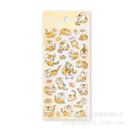 Kawaii Animals Crystal Decorative Sticker