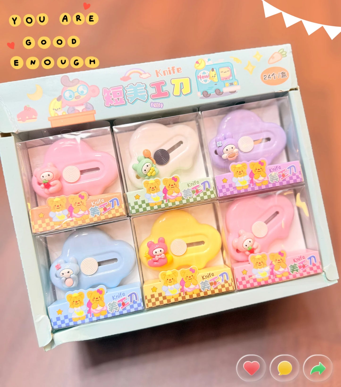 Kawaii Mini Bear Bunny Paper Cutter