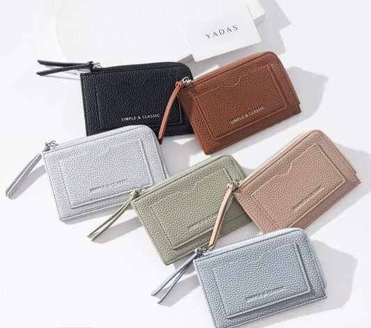 Classic sleek mini korean wallet and card holder