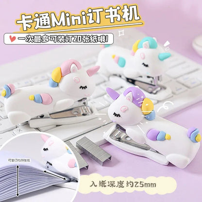 unicorn kawaii stapler