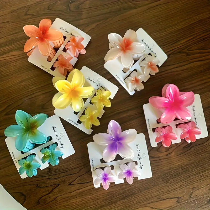 Pintresty Flower Hair Claw Clip - Set