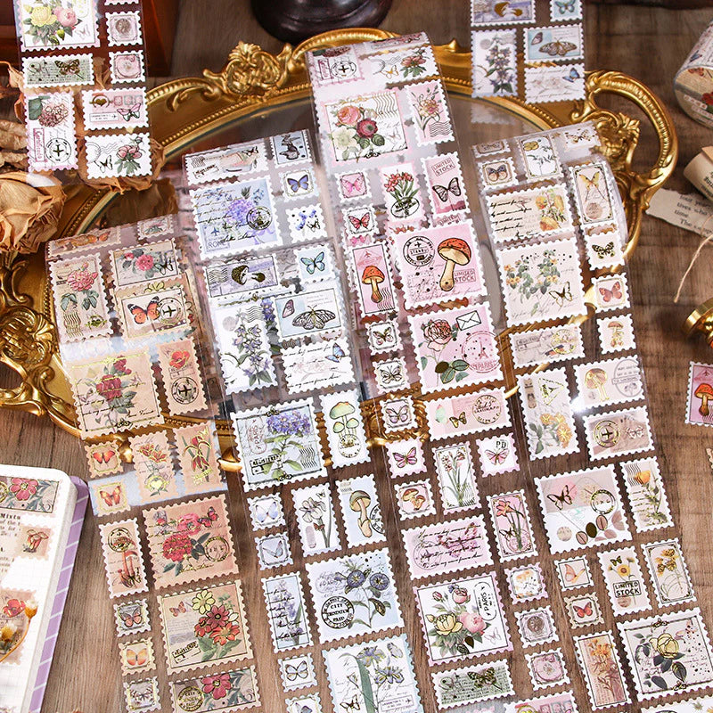 Cute Sticker Roles Cute Vintage Sticker Rolls | Demoda India