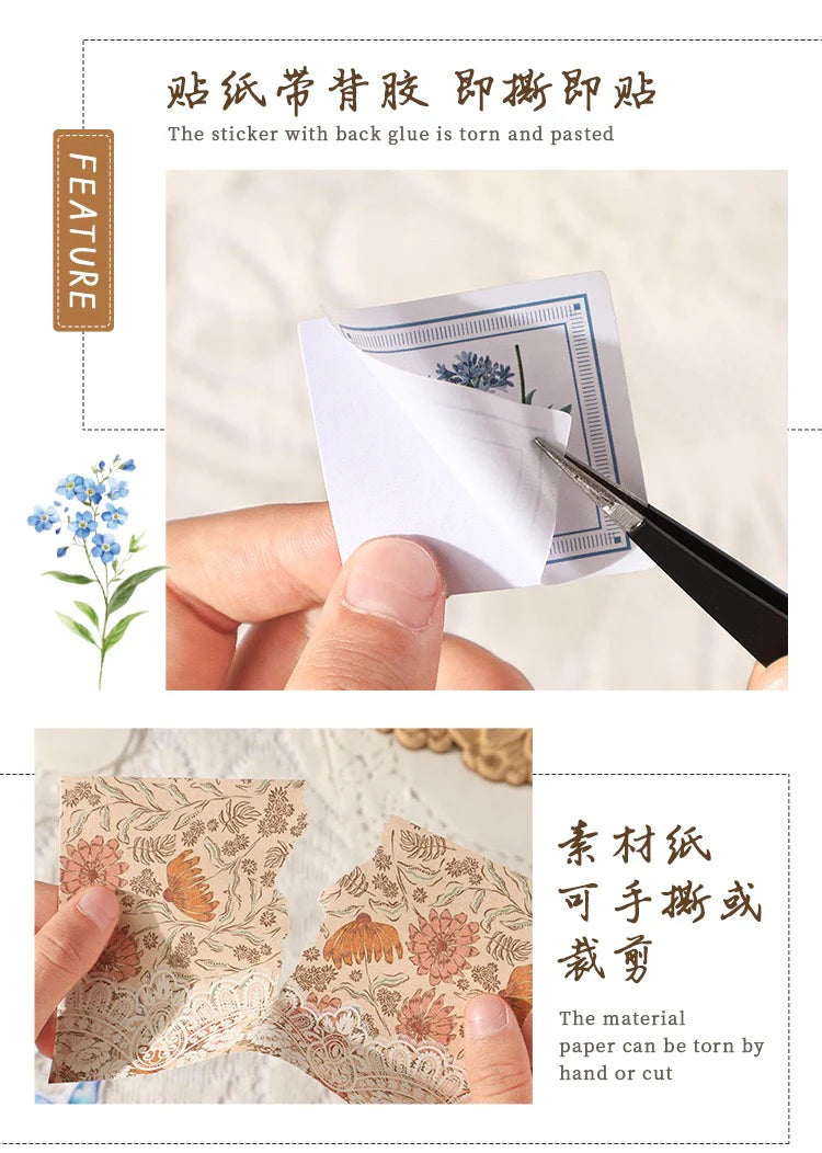 Flower 100 Pcs Cut out Set