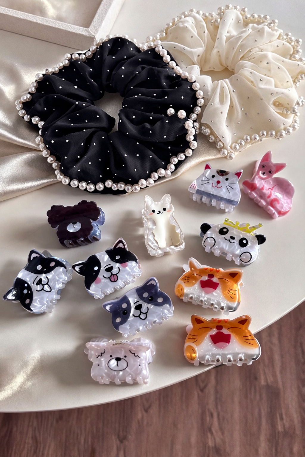 Kawaii animals Hair Claw Clip