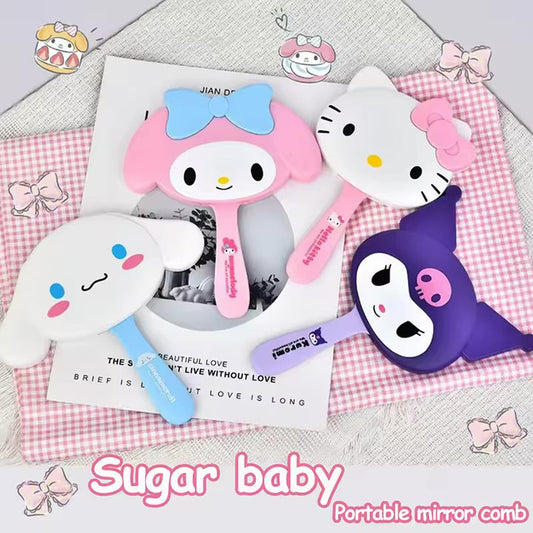 Sanrio Mirrow with Comb