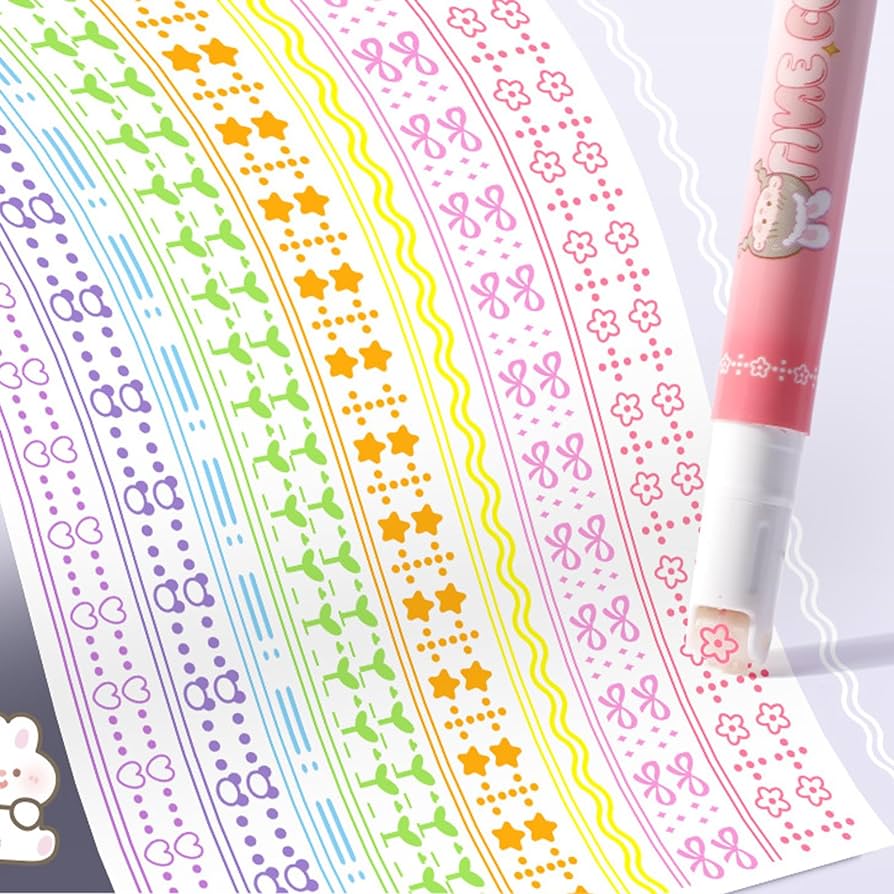 Dual Head Roller Design Pen