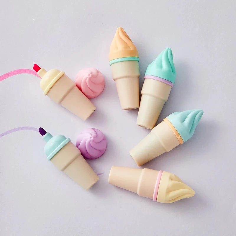 Kawaii Ice Cream Highlighter