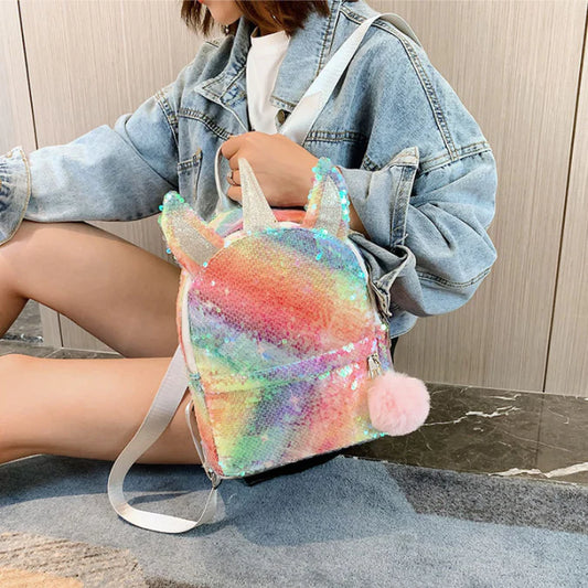 Sequence Unicorn shimmer bag