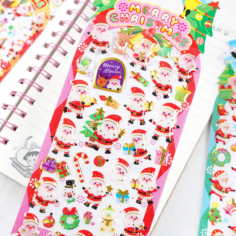Christmas 3D Puffy Stickers