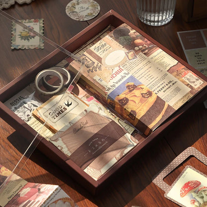 Vintage Journaling Kit with all supplies