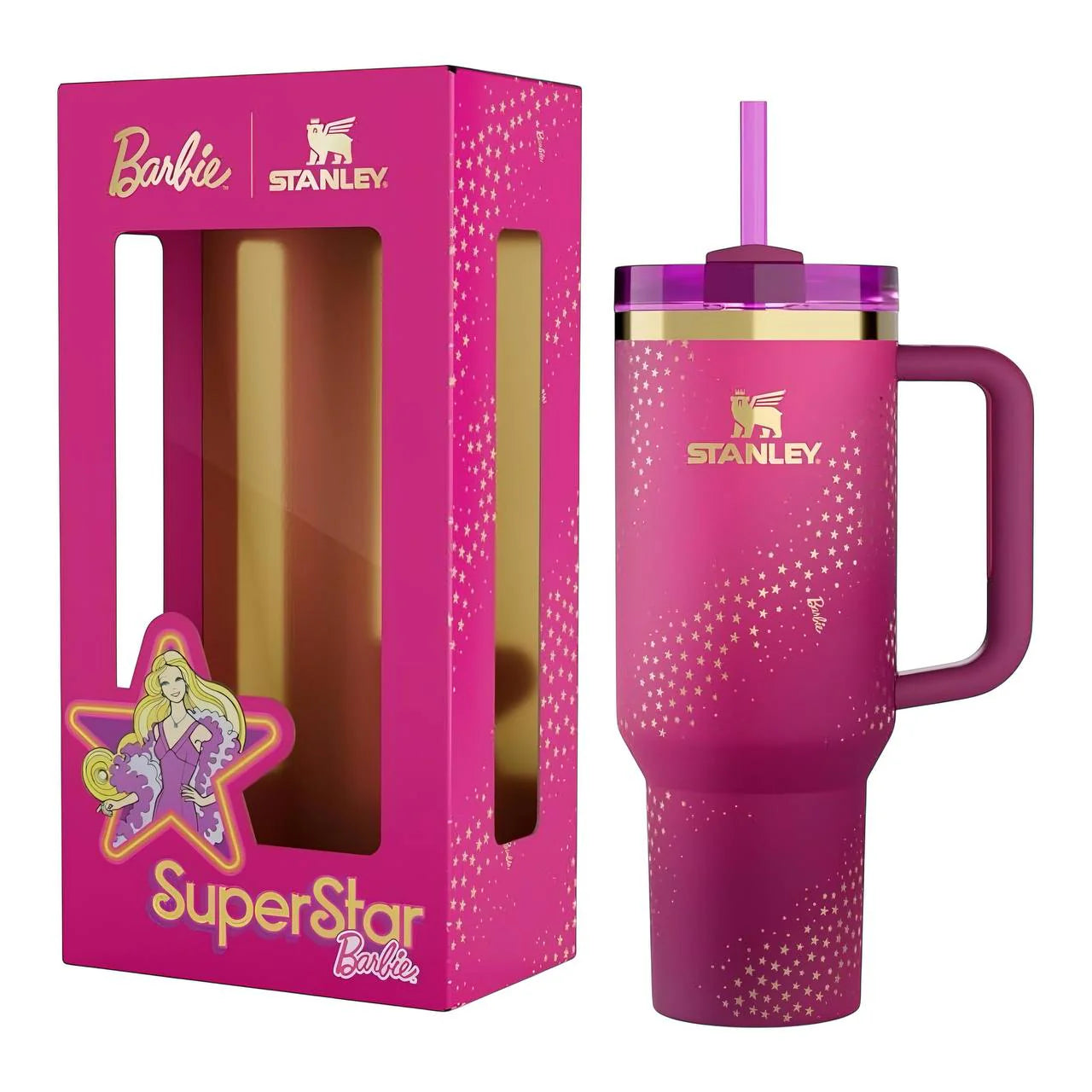 Barbie X Stanley sipper