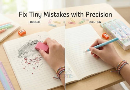 Magical Pencil Eraser with Sharpener