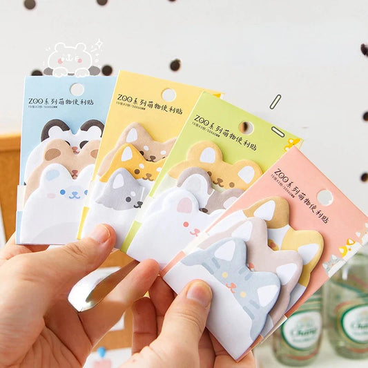 Kawaii Animal Sticky Notes