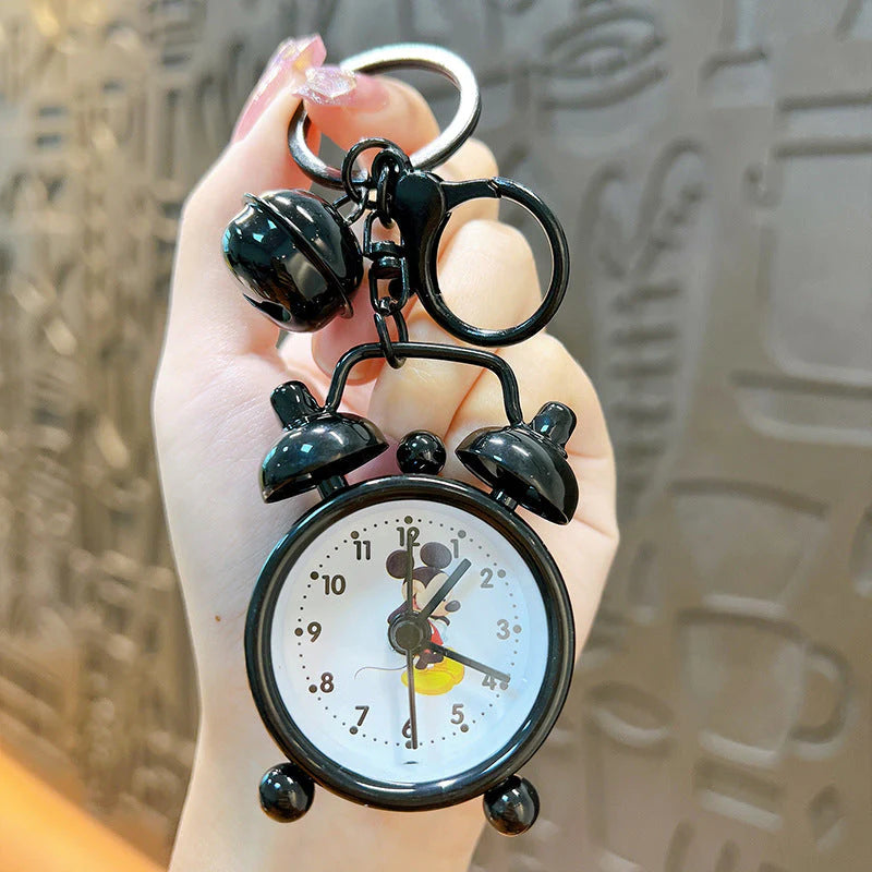 Cute clock alarm kawaii keychain