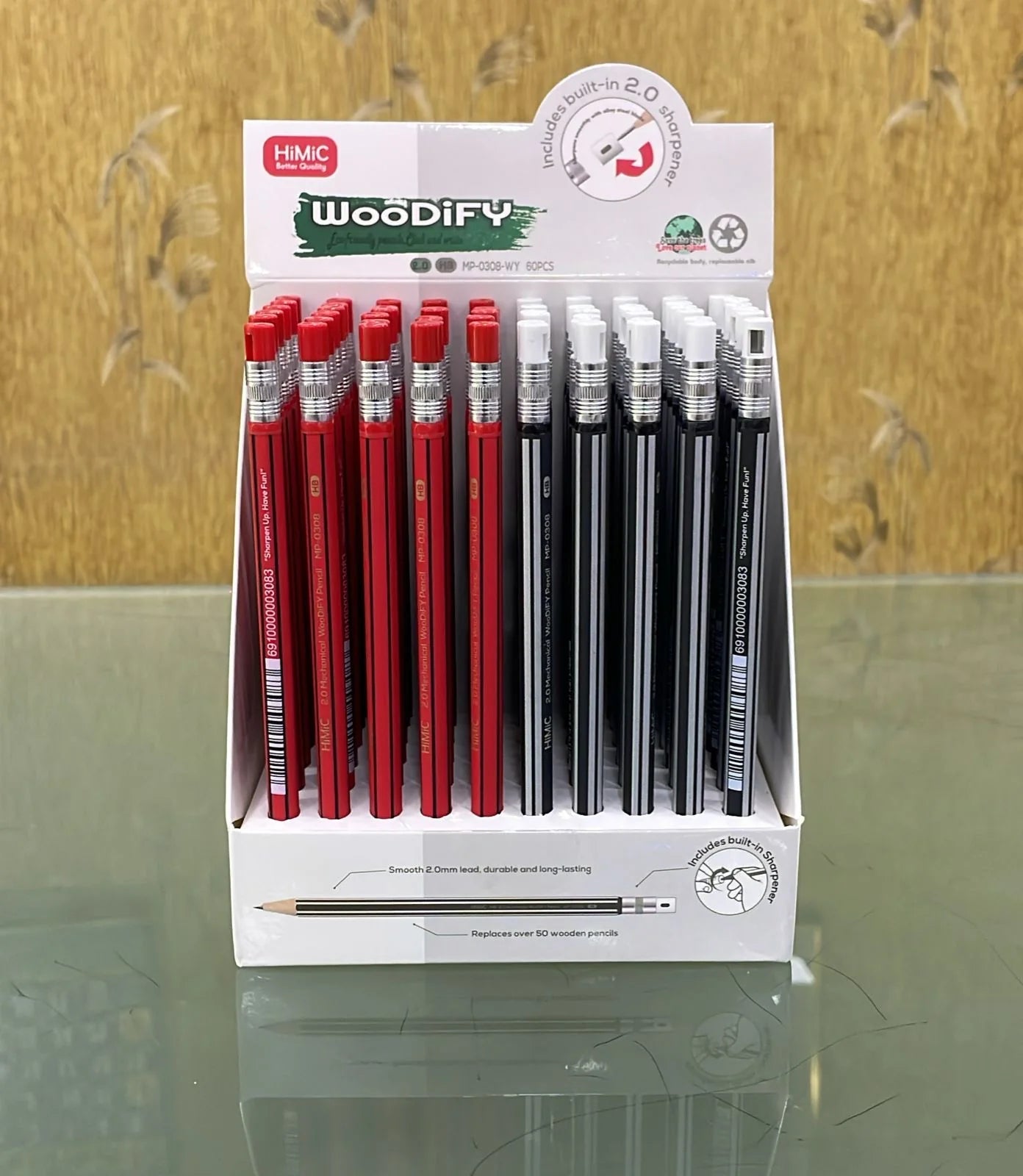 Apsara HB mechanical pencil with sharpner
