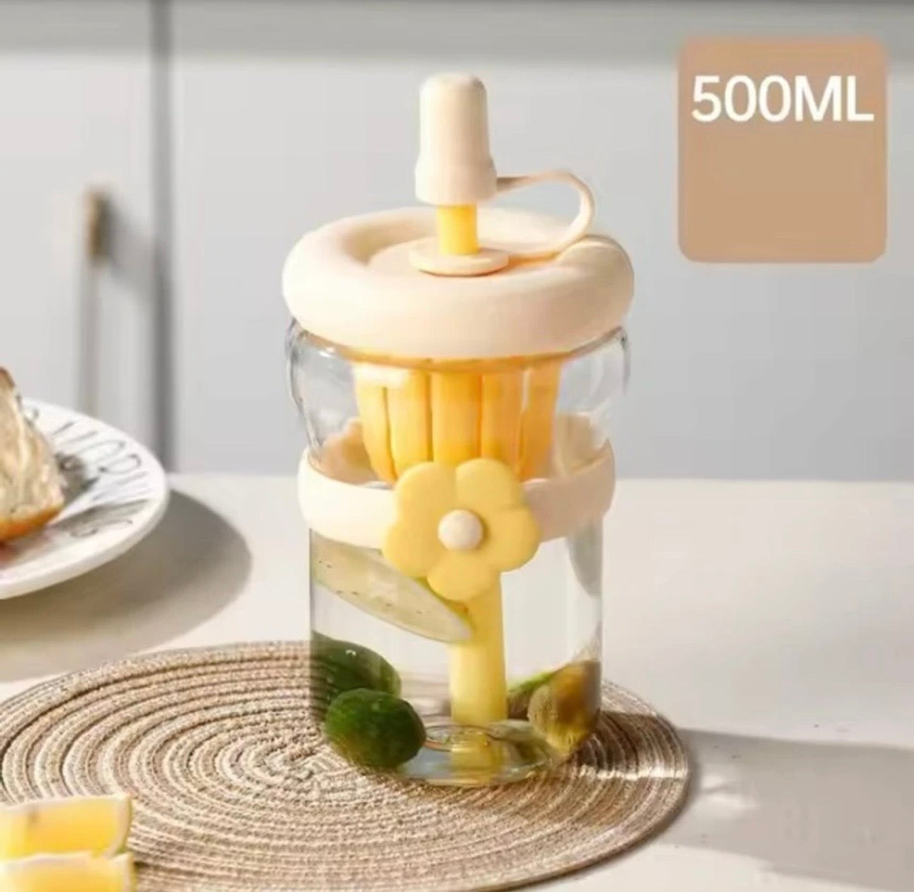 Kawaii Flower Bottle Sipper
