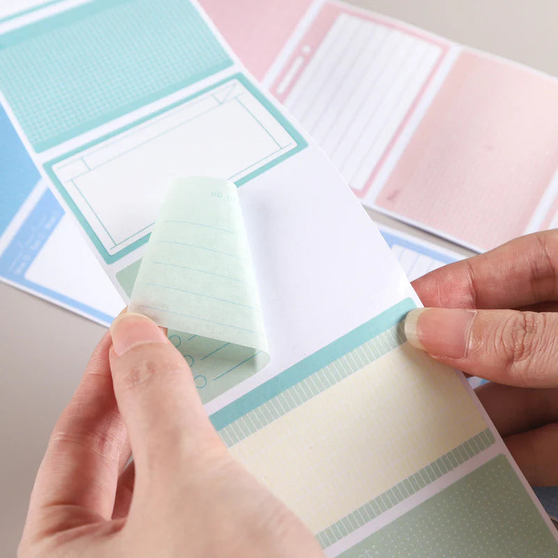 Gradient Sticky Roll Box - 256 Pcs