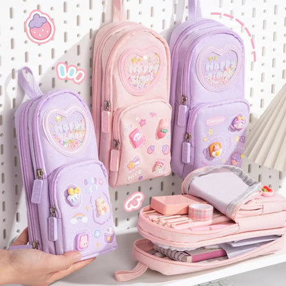 Korean Bag Shaped Pencil Pouch