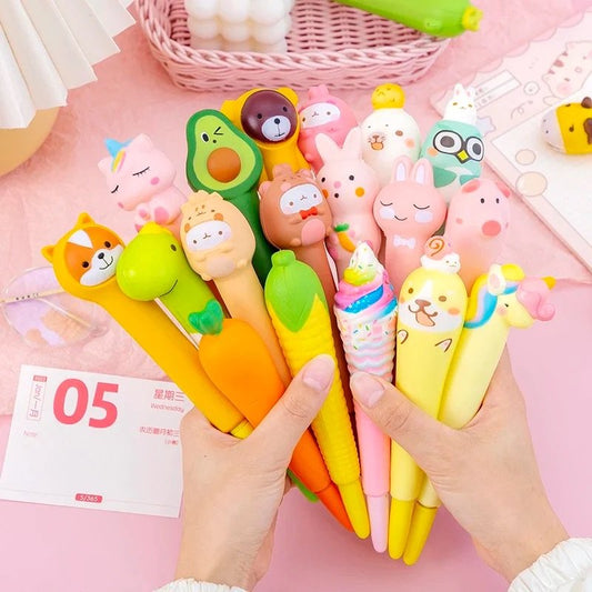 Animal Squishy Gel Pen