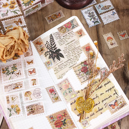 Vintage Sticker Rolls