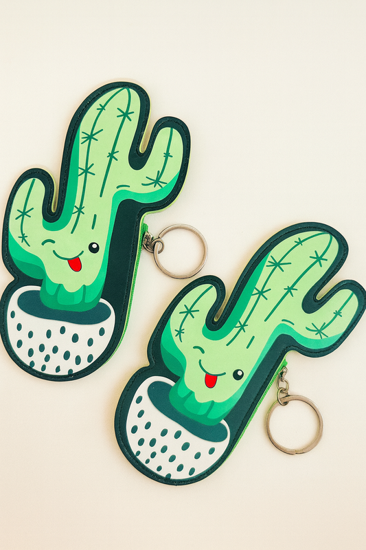 Summer coin pouch keychian