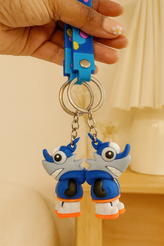 Swag dino rhino keychain