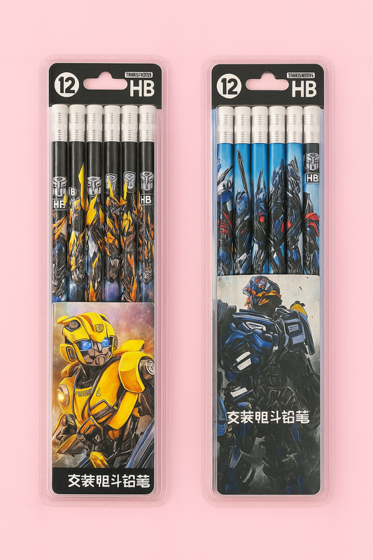 Transformers pencil set