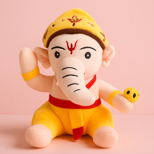 Ganpathy baba music soft toy