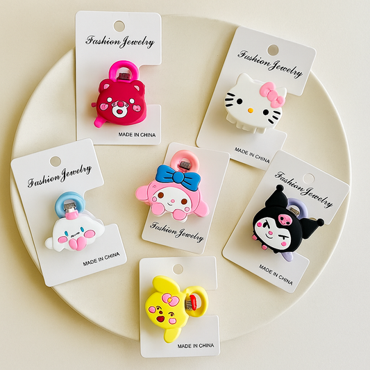 Sanrio kids mini hair claw clip