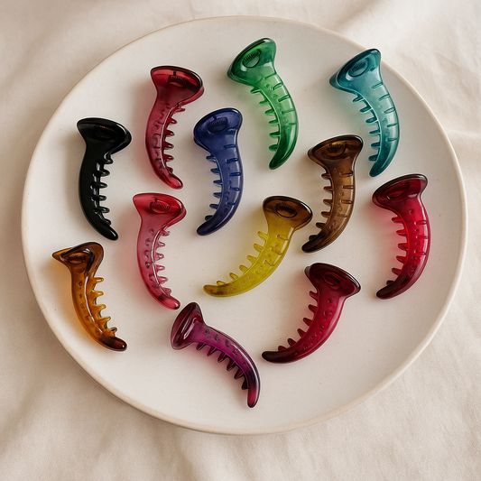 Korean mirchi hair claw clip