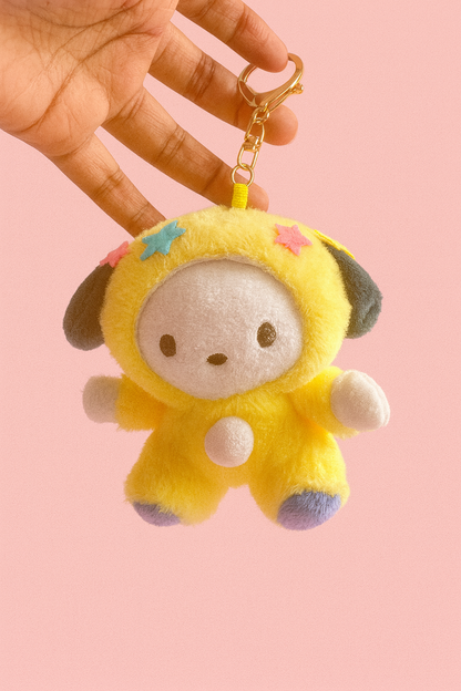 Sanrio plushy keychain