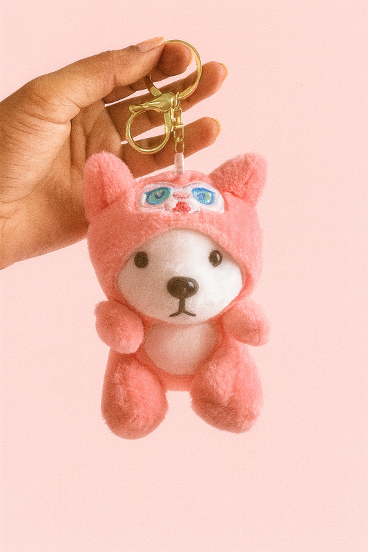 Sanrio bear plushy keychain