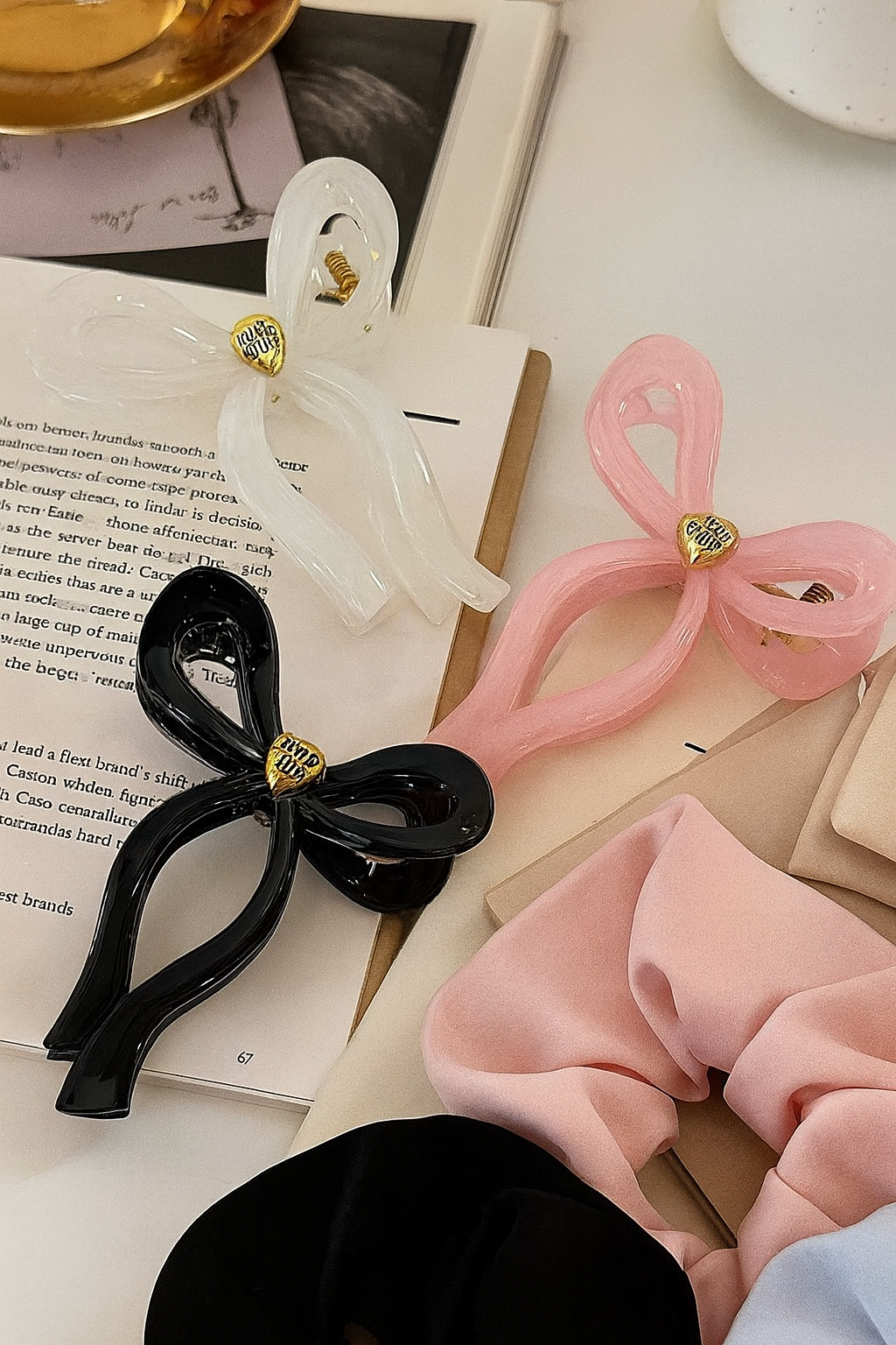 Luxury Min Min Bow Hair Claw Clip