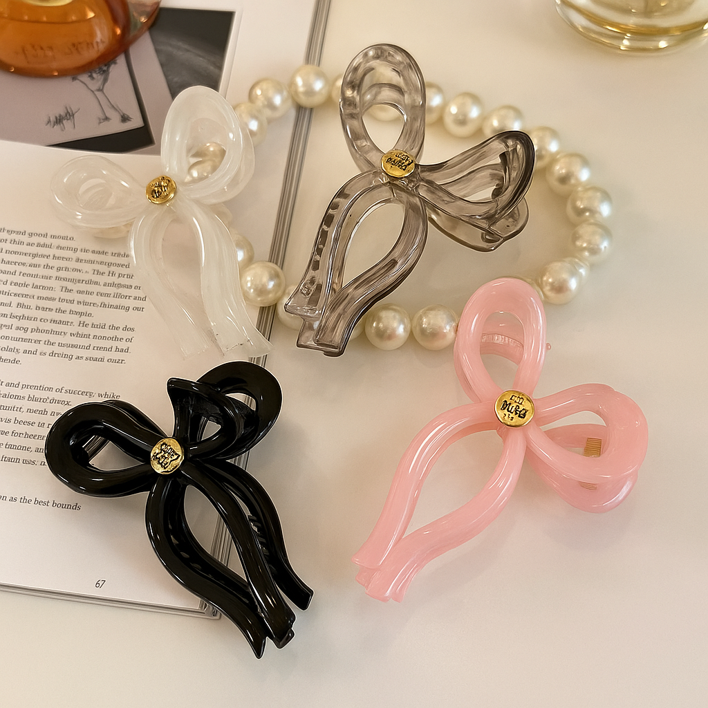 Luxury Min Min Bow Hair Claw Clip