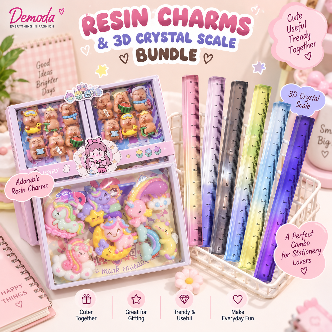 Hot Selling Bundle - Resin Charms & 3D Crystal Scale