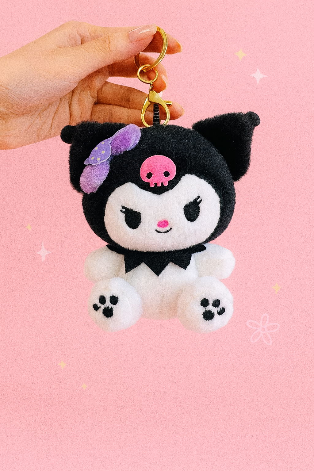 Kuromii Sanrio plushy keychain