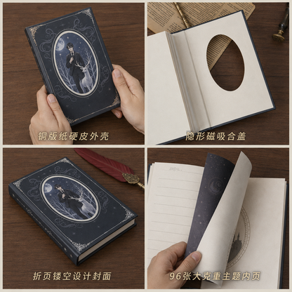 Wizard Hard Bound Diary