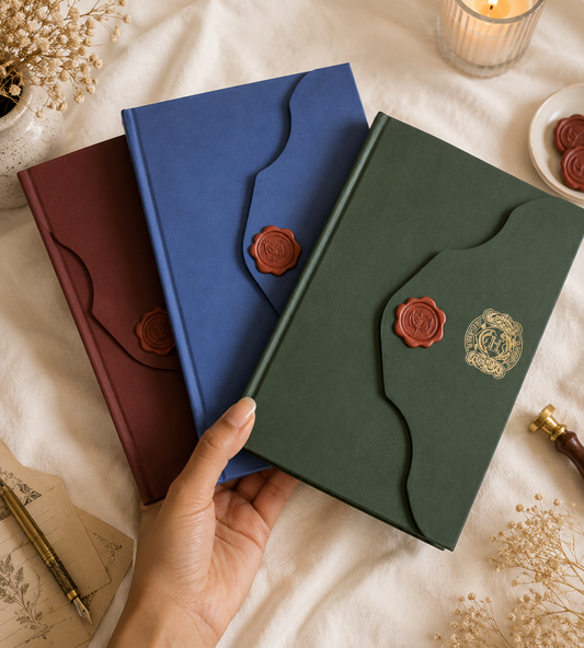 Wizard HP School Crest Journal Diary