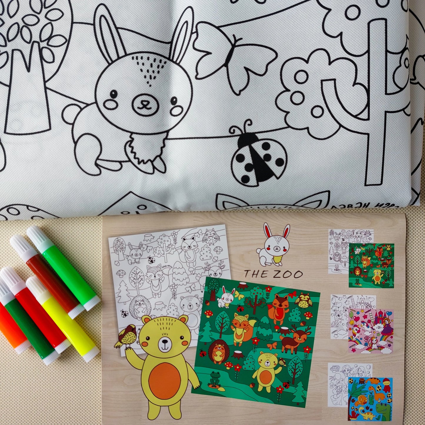 Kids Coloring Mat reuseable