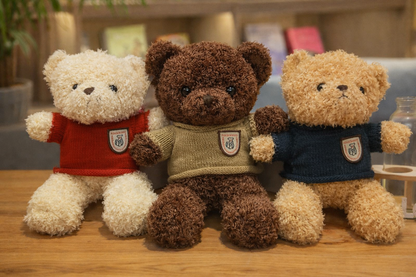 Cute fluffly bear plushy soft toy