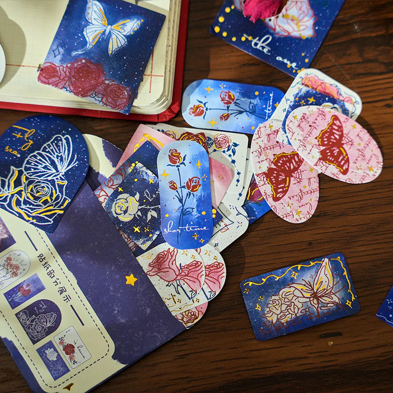 Lost Rose Sticker Series - 20 Designs / 40 Pcs