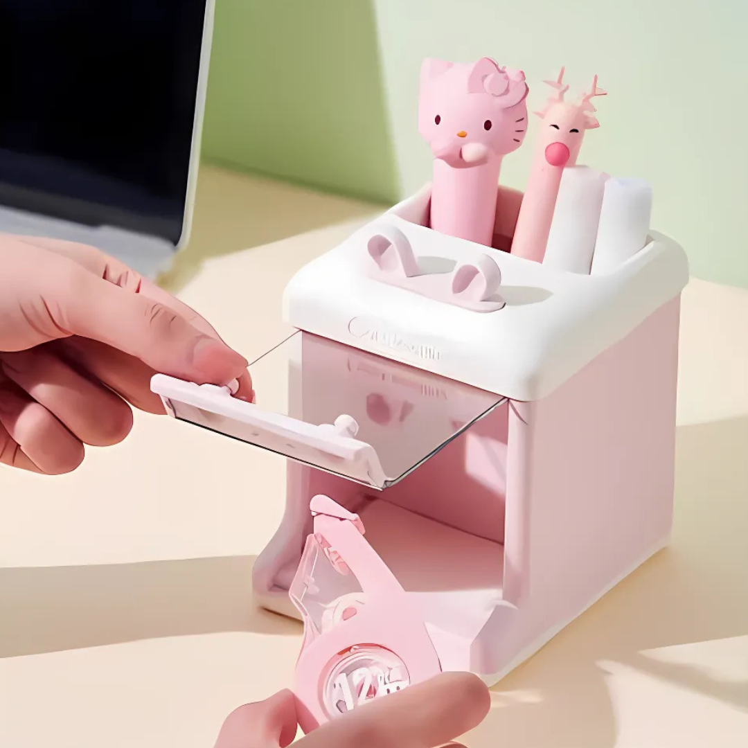 Doll Machine Pen Stand