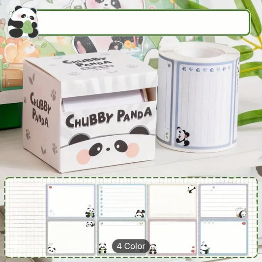 Chubby Panda Sticky Note