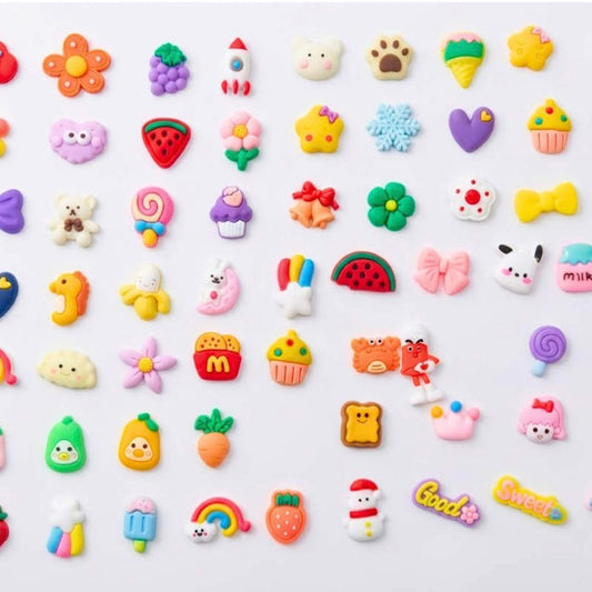 DIY Silicon Stickers - 6 Pcs Set